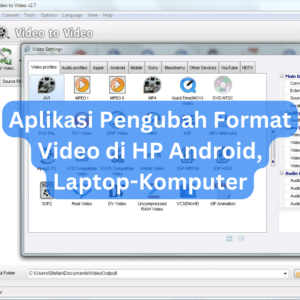 Aplikasi Pengubah Format Video Di Hp Android, Laptop-Komputer