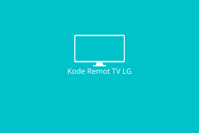 Kode remot tv lg