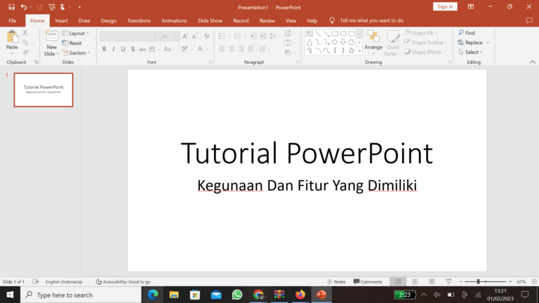 tutorial powerpoint