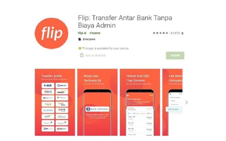 Review Aplikasi Transfer Gratis FLIP untuk Transaksi Online