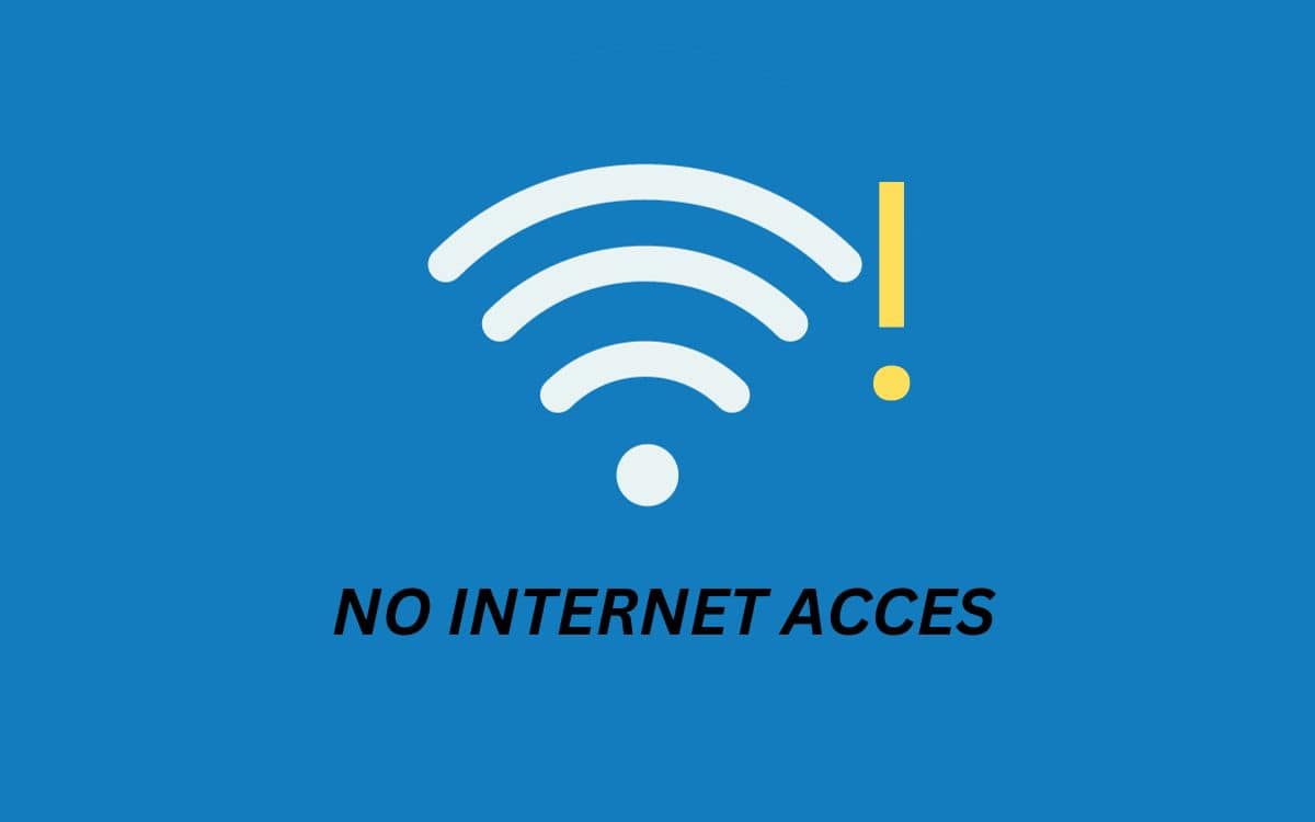 Penyebab No Internet Access pada WiFi