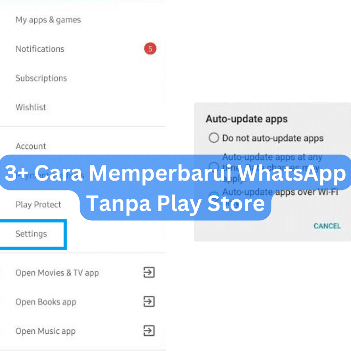 3+ Cara Memperbarui WhatsApp Tanpa Play Store